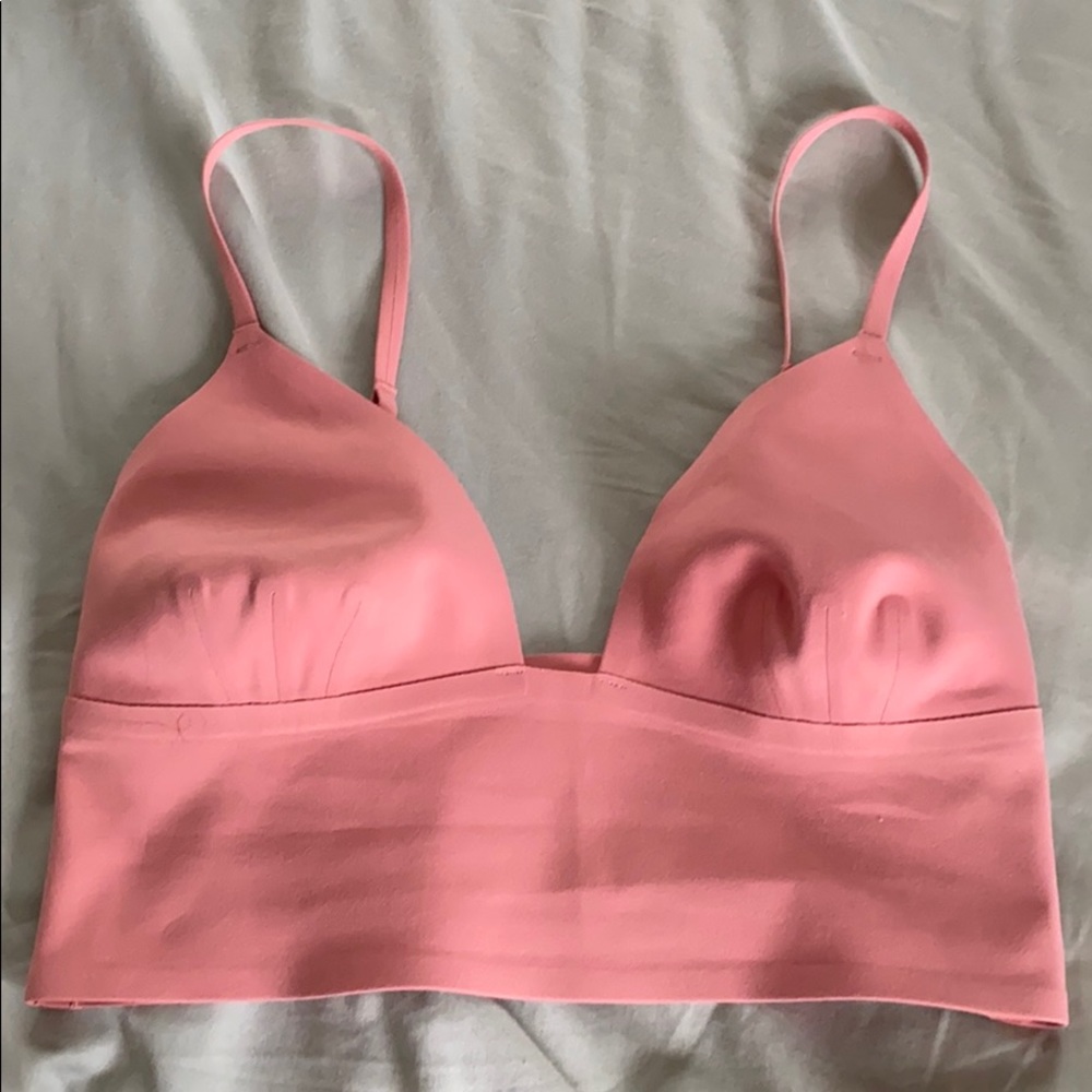 Pink Free People Neoprene Bralette